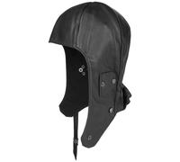 Cuffia Aviatore in Nappa by Lierys nero L (58-59 cm)