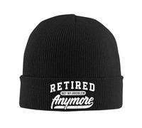 Cuffia Beanie Retired 2025 Not My Problem Anymore Retirement Traspirante Teschio Cappello Leggero Cuffia da Notte per Bici Donna Moto