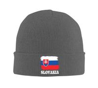 Cuffia Beanie Slovakian Slovakia Flag Traspirante Cappello A Maglia Antivento Berretto Beanie per All'Aperto Sci Moto