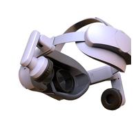 Cuffia bianca Earflap Per PICO 4 Ultra VR Headset Audio Migliorato ABS Confortevole Gaming Accessorio