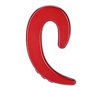 Cuffia Bluetooth Auricolare a Conduzione Ossea Wireless Indolore per L'uso a Mani Libere (Rosso)