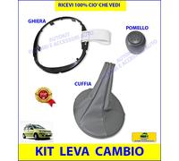 Cuffia Cambio COMPATIBILE con Fiat Panda 2003 2011 Pomel leva con ghiera inclusa