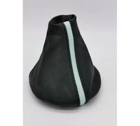 cuffia cambio compatibile Fiat 500 (2006-2020) vera pelle nera e azzurra