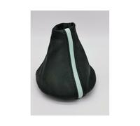 cuffia cambio compatibile Fiat 500 (2006-2020) vera pelle nera e azzurra