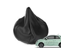 CUFFIA CAMBIO COMPLETA PER FIAT 500 2007 GHIERA + CORNICE CROMATA