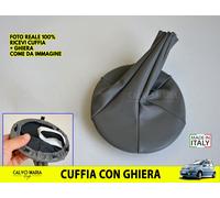 Cuffia cambio Fiat Panda 169 2003>2011 simil pelle Leva Kit ghiera marce auto da