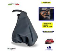 Cuffia cambio Fiat Panda 312 319 2012 in similpelle Leva marce auto nero kit set