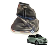 CUFFIA CAMBIO LANCIA Y 2003-2011 CON CORNICE CROMATA RIF OE 73544231 NERA