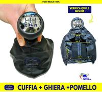 Cuffia Cambio Peugeot 2008 Pomello Cornice Ghiera Kit Leva Marce Auto Set per da