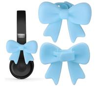 Cuffia carina con in silicone 3D - Attacco per cuffia auricolare con da 2 pezzi | Clip per cuffie per donne, feste in streaming, viaggi, lavoro, guida