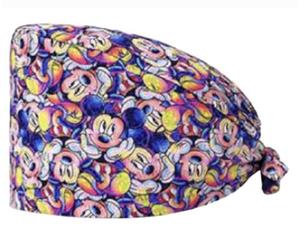Cuffia chirurgica, Berretto chirurgico, berretto da infermieristica di Topolino, cappellini da sala operatoria riutilizzabili