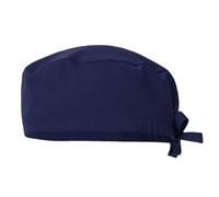 Cuffia chirurgica - Cappelli chirurgici da uomo, per abbigliamento chirurgico, cappelli da chirurgo in cotone, cappelli da lavoro, copricapo chirurgico traspirante per farmacisti, Blu scuro,