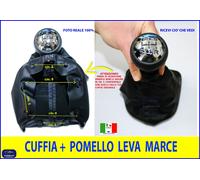 Cuffia con Ghiera Leva Cambio Pomello per C3 Auto KIT Leva Marce