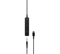 Cuffia con microfono EPOS ADAPT 165 USB-C II Auricolare Cablato A Padiglione Ufficio USB tipo-C Nero [1000920] NEW