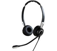 Cuffia con microfono Jabra BIZ 2400 II Auricolare Cablato A Padiglione Ufficio Nero, Argento [2409-720-209]
