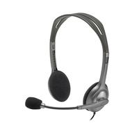 Cuffie Logitech Stereo H110 con microfono per computer 941-000271 cablate Cancel