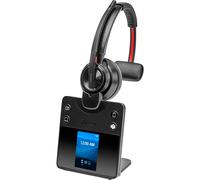 Poly Savi 8410 Office - Savi 8400 Series - Cuffie on-ear - DECT/Bluetooth - senza fili - Nero - Certificate per Microsoft Teams