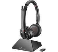Cuffia con microfono POLY Cuffie Savi 8220 UC DECT 1880-1900 MHz USB-A certificate per Microsoft Teams (Savi Uc - Certified Dect Mhz Usb-A Headset Warranty: 12M) [8D3F5AA]