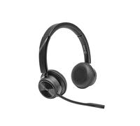Hp Poly Savi 7420 Office Auricolare Wireless A Padiglione Ufficio Bluetooth Nero
