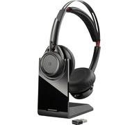 Cuffia con microfono POLY Voyager Focus UC Auricolare Wireless A Padiglione Ufficio Bluetooth Nero [202652-102]