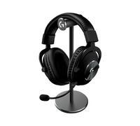 LOGITECH PRO X headset + Stand CUFFIE GAMING, Nero