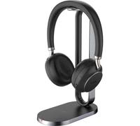 Yealink BH76 Auricolare Wireless A Padiglione Musica e Chiamate USB tipo A Bluetooth Base di ricarica Nero