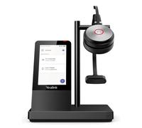 Cuffia con microfono Yealink WH66 Mono Teams Sistema di audioconferenza personale Wireless A Padiglione Ufficio USB tipo Bluetooth Base ricarica Nero [1308002] - Nouvo
