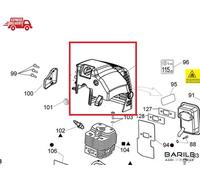 Cuffia Copri Motore / Cilindro Scuotitore Olive ACTIVE OLIVATOR M50 - M60