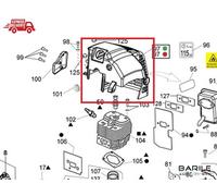 Cuffia Copri Motore / Cilindro Scuotitore Olive ACTIVE OLIVATOR M70
