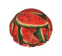 Cuffia da a a forma di anguria succosa, design a doppio strato, riutilizzabile, impermeabile, comoda ed elegante