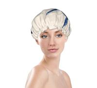 Cuffia da a con stampa a inchiostro minimalista di due stelle marine, foderata a doppio strato, impermeabile, per la a