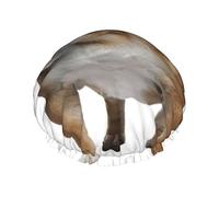 Cuffia da a con stampa Bulldog inglese per donna Cuffia da a riutilizzabile in tessuto a doppio strato Cuffia per capelli da ragazza