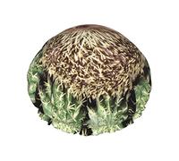 Cuffia da a con stampa cactus ricci per donna Cuffia da a riutilizzabile in tessuto a doppio strato Cuffia per capelli da ragazza