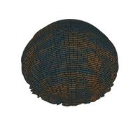 Cuffia da a con stampa "Codice di programmazione 1", con elastico e riutilizzabile per capelli lunghi e corti, DoubleHair Cap