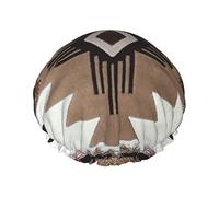 Cuffia da a con stampa nativa americana per donna Cuffia da a riutilizzabile in tessuto a doppio strato Cuffia per capelli da ragazza