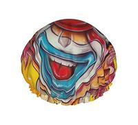 Cuffia da a da clown da circo per donna, cuffia da a riutilizzabile impermeabile Cuffia da bagno Turbante Cuffia da a per ragazze