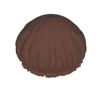 Cuffia da a da donna con stampa di testo nero scritto a mano, squisita, leggera, morbida e doppiamente impermeabile.