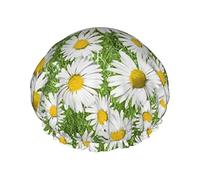 Cuffia da a Daisy Cuffia da a Riutilizzabile per Donna Capelli Lunghi, Doppio Strato Impermeabile Cappello da a Protezione per Capelli per Bambini Ragazze Donne, 1 Confezione