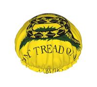 Cuffia da a Don't Tread On Me con cuffia da a elasticizzata e impermeabile riutilizzabile a doppio strato, cuffie per uomo, donna e donna.