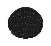 Cuffia da a doppia impermeabile, design completamente stampato antispruzzo, Peva morbido e delicato sulla pelle, corda elastica stretta, adatta per maschera da bagno, cuffia per la cura dei capel