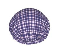 Cuffia da a doppia impermeabile, design completamente stampato antispruzzo, Peva morbido e delicato sulla pelle, corda elastica stretta, adatta per maschera da bagno, cuffia per la cura dei capel