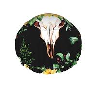 Cuffia da a e cuffia da bagno per donna, cuffia da a reversibile oversize impermeabile grande progettata per tutte le lunghezze di capelli, cuffia da bagno elastica riutilizzabile