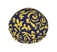 Cuffia da a MarocCina Riutilizzabile Cuffia da a per Donna Capelli Lunghi, Doppio Strato Impermeabile Cappello da a Protezione per Capelli per Bambini Ragazze Donne, 1 Confezione