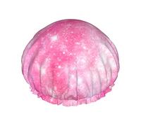 Cuffia da a per donna Pink Galaxy Universe, cuffia da a riutilizzabile impermeabile, cuffia da a turbante per ragazze