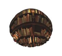 Cuffia da a per libri da libreria con cuffia da a elasticizzata e impermeabile, riutilizzabile a doppio strato, cuffie per uomo, donna e donna.