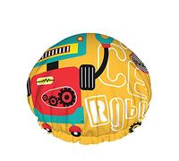 Cuffia da a per robot, divertente cartone animato Space Robot Design Cuffia da bagno impermeabile a doppio strato perfetta per tutte le lunghezze e gli spessori dei capelli
