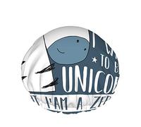 Cuffia da a zebrata, divertente citazione zebrata Voglio essere un unicorno ma sono una cuffia da bagno a doppio strato impermeabile Zabra perfetta per tutte le lunghezze e gli spessori dei capelli