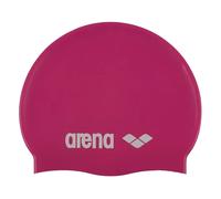 Cuffia Arena Classic Silicone Junior fucsia bianco