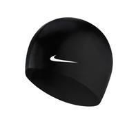 Cuffia da nuoto nike swim solid silicone training nero