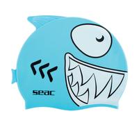 Cuffia da bagno in silicone per bambini Seac Fancy Shark Bleu TU